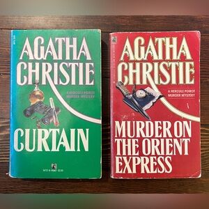 2 Agatha Christie books